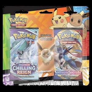 Back to School Eevee Eraser 2-Pack Blister