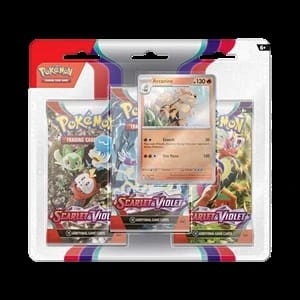 Scarlet & Violet: Arcanine 3-Pack Blister