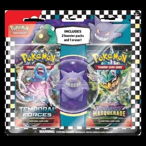 Back to School 2024 Gengar Eraser 2-Pack Blister