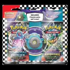 Back to School 2024 Bellibolt Eraser 2-Pack Blister