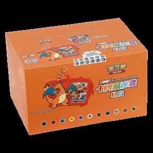 Pokémon Card Display Set Gift Box Case Charizard