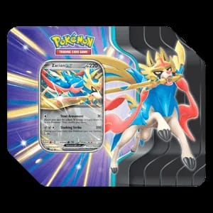 Slashing Legends Tins: Zacian ex Tin (US Version)