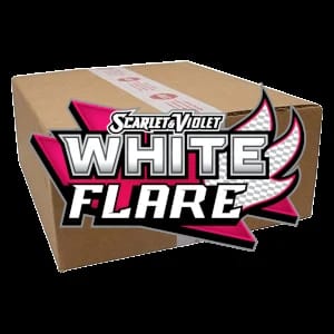 White Flare 10 Elite Trainer Box Case