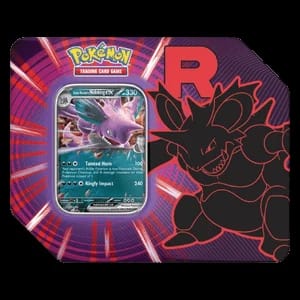 Team Rocket Tins: Team Rocket's Nidoking ex Tin (US Version)