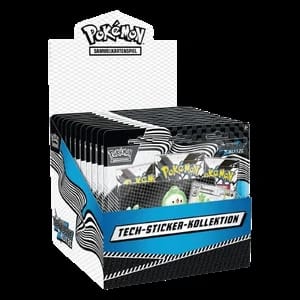 Black Bolt: Tech Sticker Collection Display
