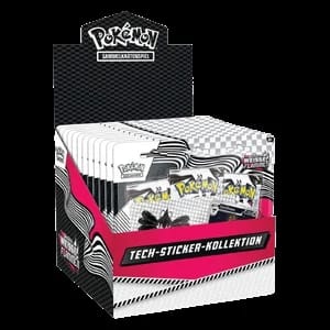 White Flare: Tech Sticker Collection Display