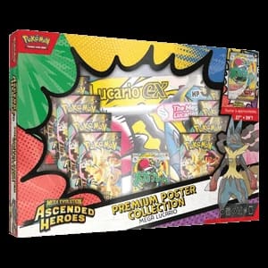 Ascended Heroes: Mega Lucario Premium Poster Collection