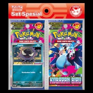 Indigo Flame Special Set Gastly 2-Pack Blister