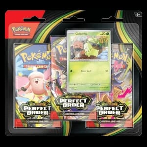 Perfect Order: Chikorita 3-Pack Blister