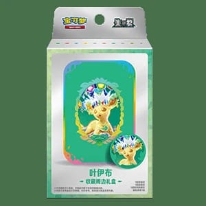 CSV9.5C: Terastal Gathering Leafeon Tin Collection Box