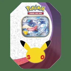 30th Celebration Greninja ex Tin