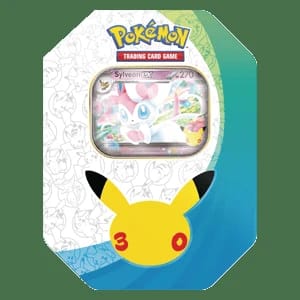 30th Celebration Sylveon ex Tin