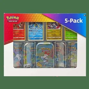Costco Scarlet & Violet 5-Pack Mini Tins - Galar Pals