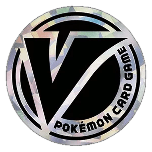 Silver Cracked Ice Pokémon V Coin