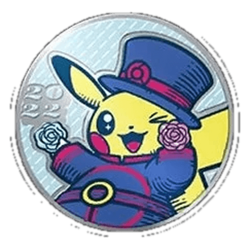 Worlds 2022 Blue Pikachu Coin