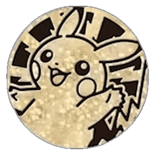 ex Starter Set Pikachu ex & Pawmot: Gold Pikachu Coin