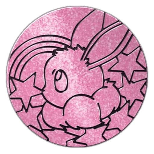 Prismatic Evolutions Mini Tins: Pink Eevee Coin