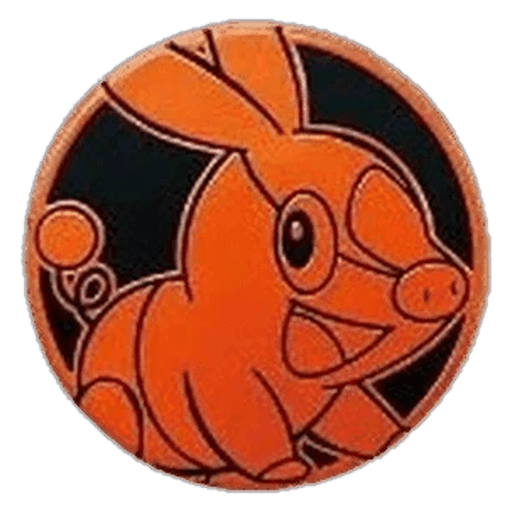 Pokémon Coin Collection Vol.6: Tepig Coin