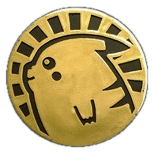 HS Trainer Kit: Pikachu Coin (Gold)