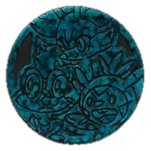 Pokémon Products: XY Starters Coin (Lawson Limited Pokémon Coin Set) (Blue)