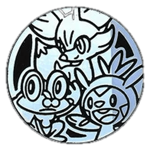 XY Trainer Kit: XY Starters Coin (Silver)