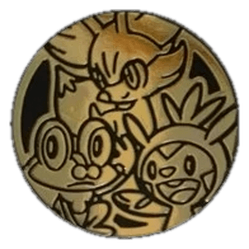 XY Trainer Kit: XY Starters Coin (Gold)