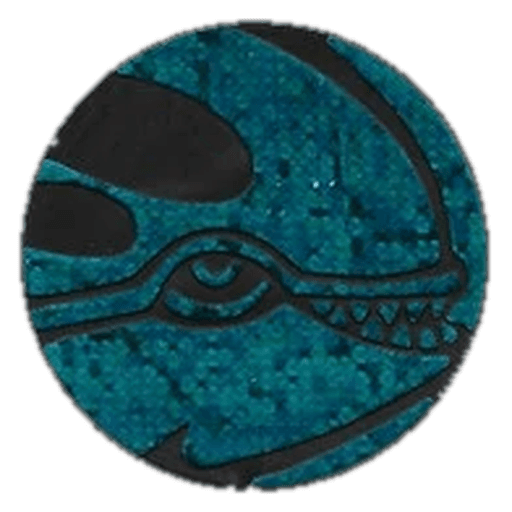 Kyogre Coin (Lawson Limited Pokémon Coin Set Groudon & Kyogre)