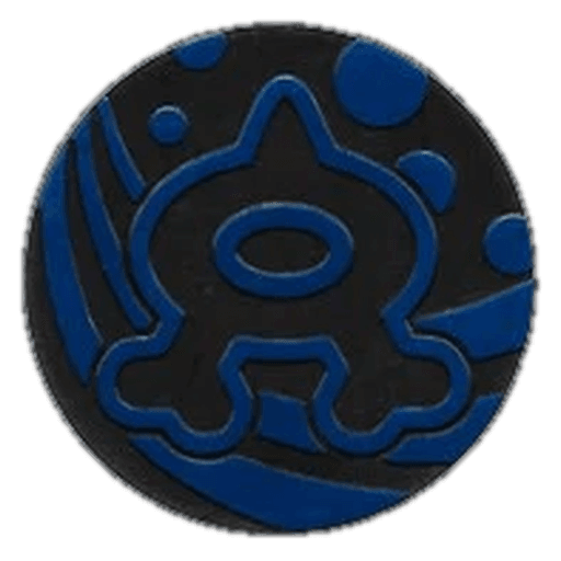 Double Crisis: Team Aqua emblem Coin (Blisters) (Mirror Foil)
