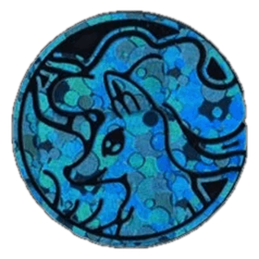 Burning Shadows: Alolan Ninetales Coin (Luminous Frost Theme Deck)