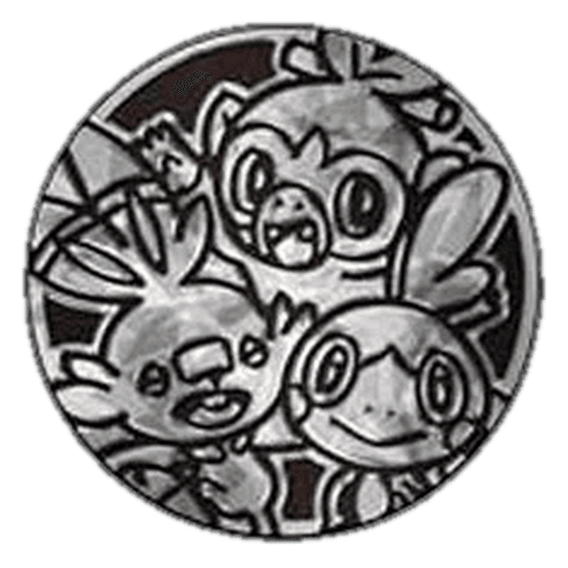 Grookey, Scorbunny & Sobble Coin (Galar Sidekicks Collection)