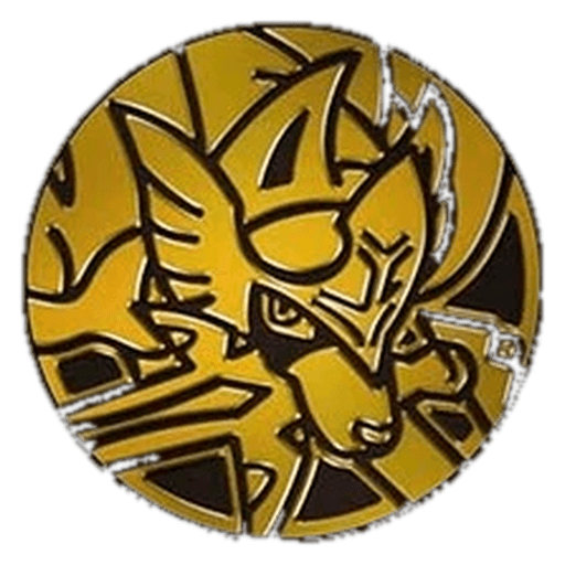 Rebel Clash: Zacian Coin (Zacian Theme Deck)