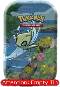 Empty Shining Fates Mini Tins: Celebi Tin