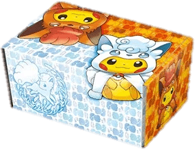 Alolan Vulpix & Vulpix Poncho-wearing Pikachu Special Box