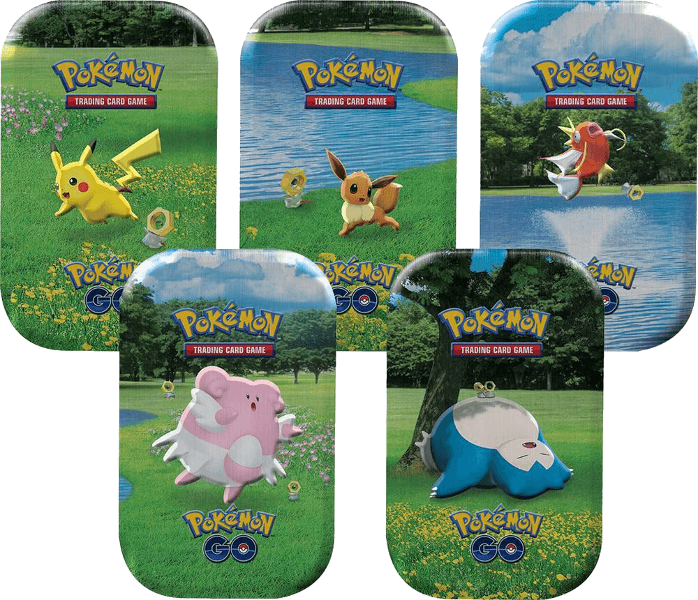 Pokemon GO Mini Tin [Set of 5]