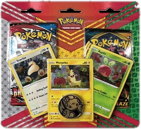 Morpeko, Snorlax & Applin 2-Pack Blister