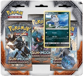 Burning Shadows: Alolan Meowth 3-Pack Blister