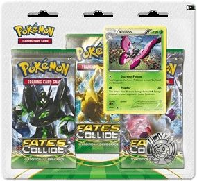 Fates Collide: Vivillon 3-Pack Blister