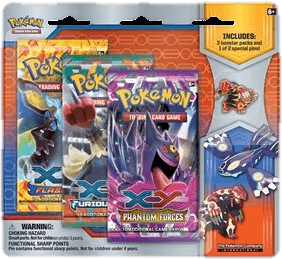 Primal Clash: Primal Groudon Pin 3-Pack Blister