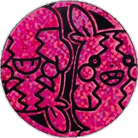 Pokémon Coin Collection Vol.2: Pink Confetti Foil Morpeko Coin