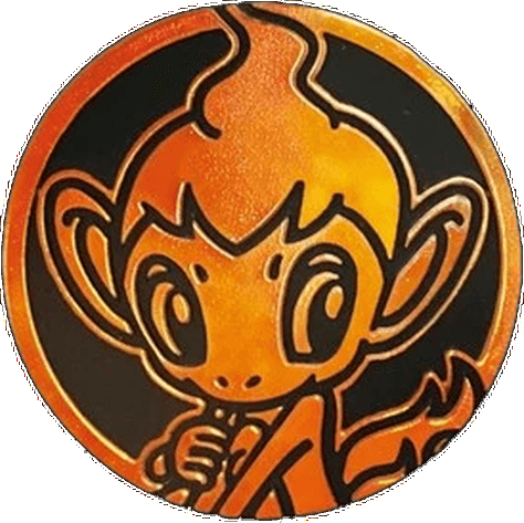 Pokémon Coin Collection Vol.2: Orange Mirror Foil Chimchar Coin