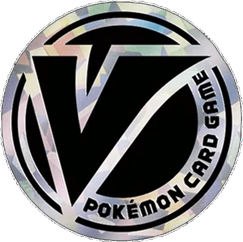 Silver Cracked Ice Pokémon V Coin