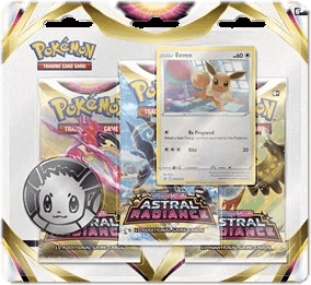 Astral Radiance: Eevee 3-Pack Blister