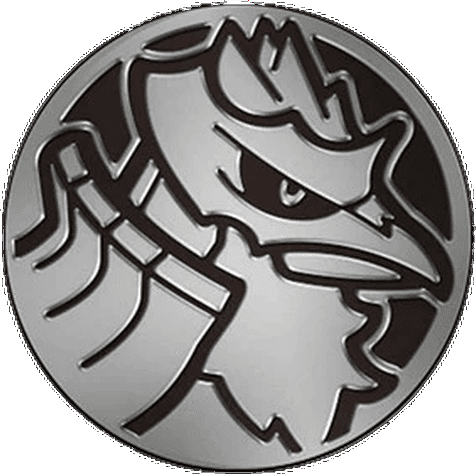 Silver Corviknight Coin