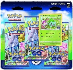 Pokémon GO: Bulbasaur 3-Pack Blister