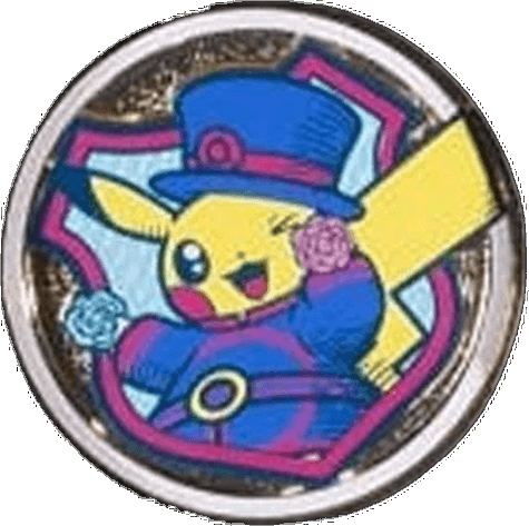 Metal Pikachu Coin (Worlds 2022 Pink Dice Set)