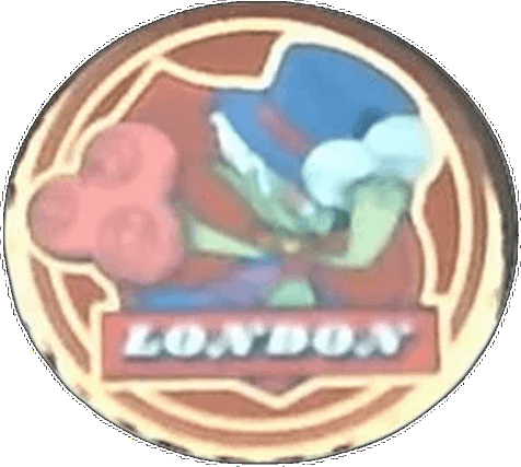 Metal Roserade Coin (Worlds 2022 Staff Dice Set)