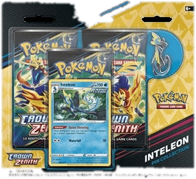 Crown Zenith: Inteleon Pin Collection 3-Pack Blister