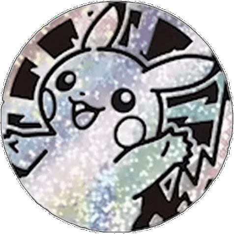 ex Starter Set Pikachu ex & Pawmot: Silver Pikachu Coin