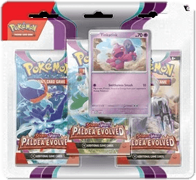 Paldea Evolved: Tinkatink 3-Pack Blister