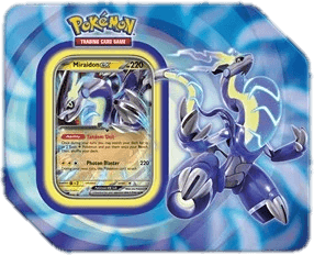 Paldea Legends Tins: Miraidon ex Tin (US Version)